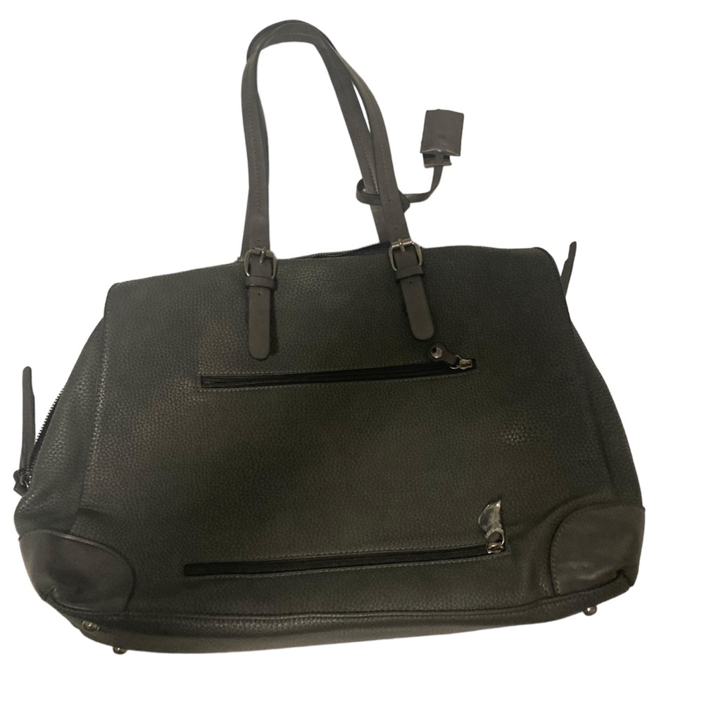 Bugatti Grey Carry-On - Tote Bag with Laptop Case- NWOT!